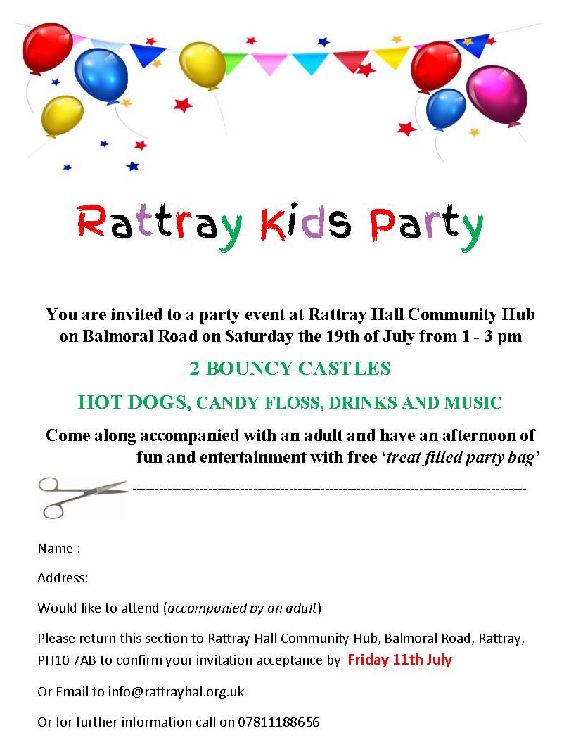 Rattray Kids Party