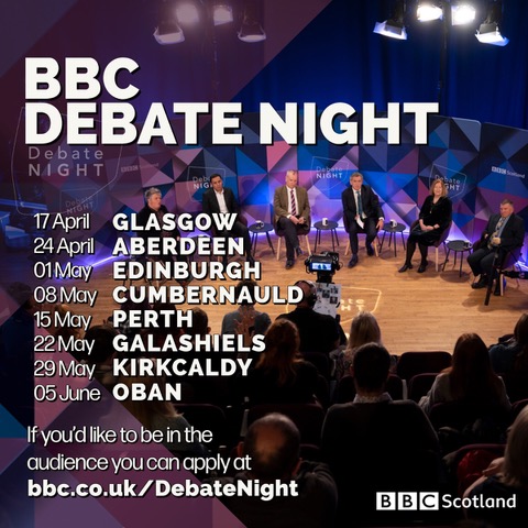 BBC Scotland political TV Show filming in Perth next week | Be in the Studio Audience