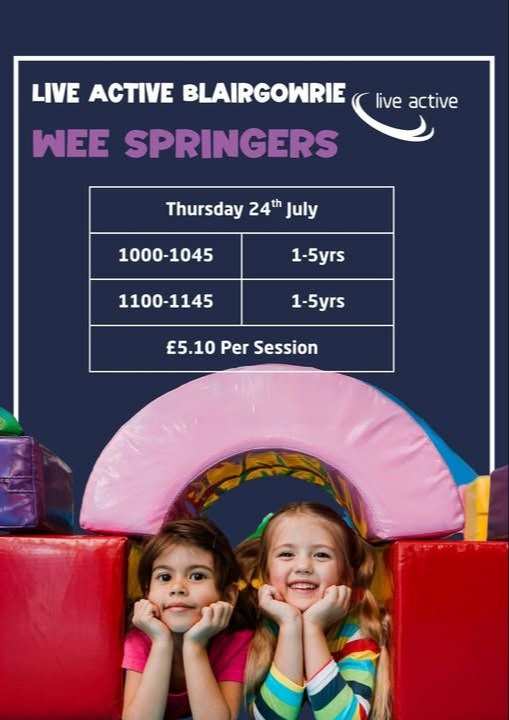 Wee Springers -Live Active Blairgowrie